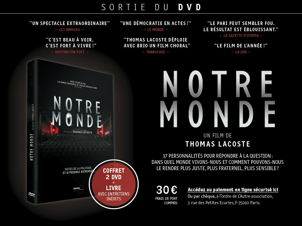 Notre Monde le dvd